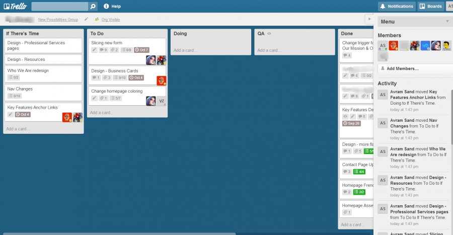 PM for Trello