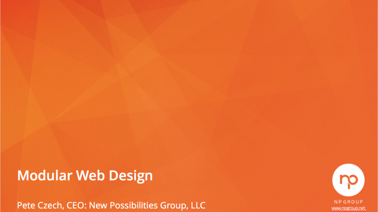 Webinar: In-Depth- Modular Web Design & CMS Integration